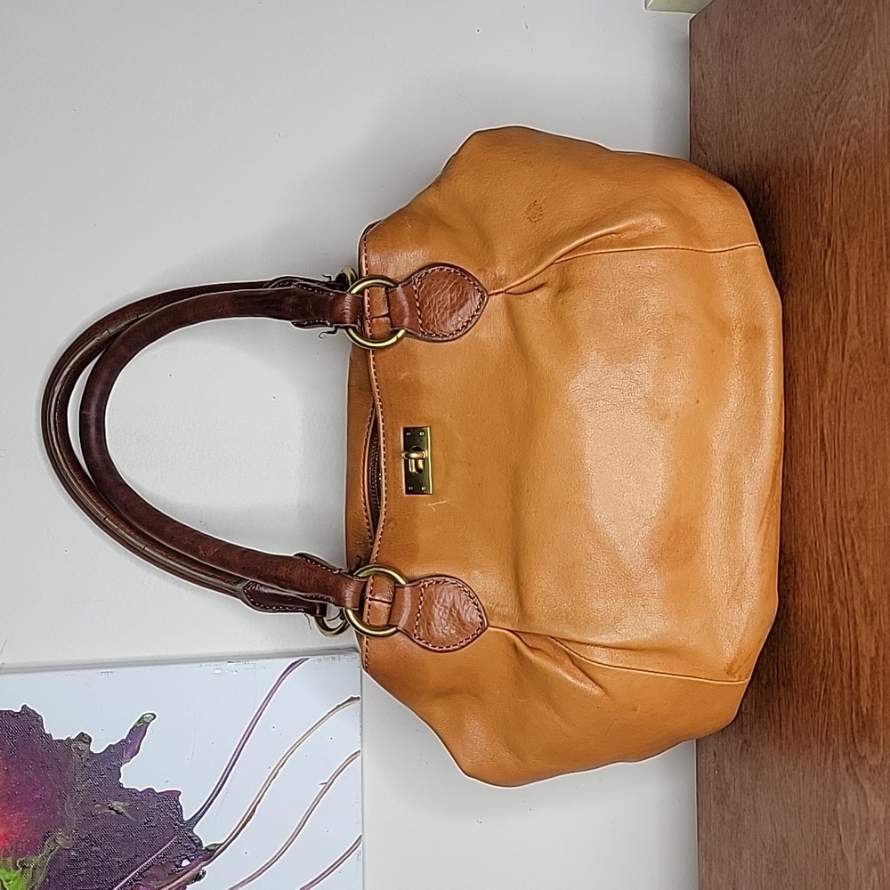 J.CREW Brompton Hobo Bag Tan